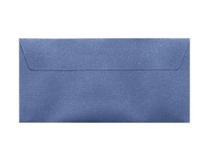 Koperta / koperty ozdobne DL - MIKA GRANATOWY opk 10szt 120g/m2