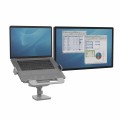 Baza na laptop do ramion Tallo™ / Tallo Modular™ - srebrna  www.niszczarka.net