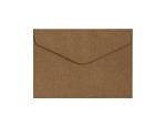 Koperta / koperty ozdobne C6 - NATURE BRĄZOWY opk 10szt 120g m2  