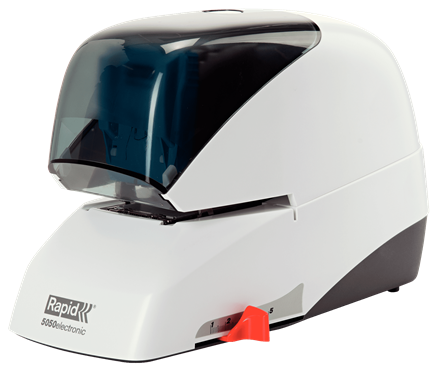 Profesjonalny zszywacz elektryczny Rapid Supreme 5080e BIAŁY www.niszczarka.net