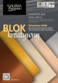 Blok kreatywny – Satynowy efekt A4 210g/m2 - 15 ark. kartonów metalicznych www.niszczarka.net