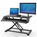Stanowisko do pracy Fellowes Sit-Stand Corsivo™ - CZARNE www.niszczarka.net