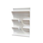 Uchwyt na markery MEMOBE, magnetyczny, biały, na 4 markery, 7,5x10,5x2 cm