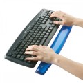Podkładka żelowa przed klawiaturę Crystal CZARNA www.niszczarka.net