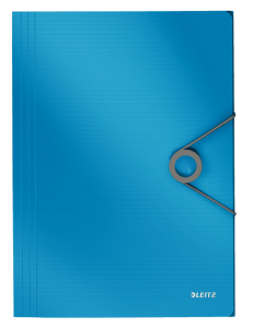 Teczka z gumką Leitz Solid, 15 mm - jasnoniebieski