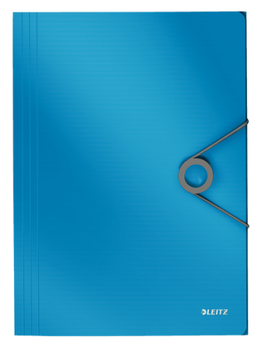 Teczka z gumką Leitz Solid, 15 mm - jasnoniebieski www.niszczarka.net