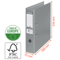 Segregator biurowy ESSELTE No.1 A4/75 NIEBIESKI www.niszczarka.net