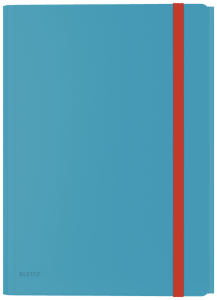 Teczka z gumką i kieszonką Leitz Cosy - Morski niebieski