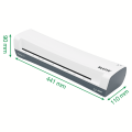Laminator Leitz iLAM Home - A3 Biały  www.niszczarka.net