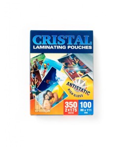 Cristal Folia do laminowania błyszcząca 80x111 mm 175 mikronów / 100szt
