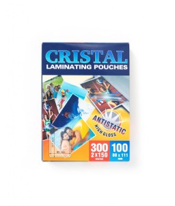 Cristal Folia do laminowania błyszcząca 80x111 mm 150 mikronów / 100szt