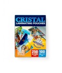 Cristal Folia do laminowania błyszcząca 80x111 mm 125 mikronów / 100szt