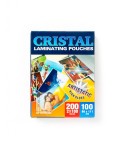 Cristal Folia do laminowania błyszcząca 80x111 mm 100 mikronów / 100szt