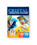 Cristal Folia do laminowania błyszcząca 75x105 mm,  80 mikronów / 100szt