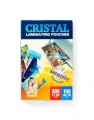 Cristal Folia do laminowania błyszcząca 60x95 mm 150 mikronów / 100szt  www.niszczarka.net