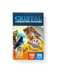 Cristal Folia do laminowania błyszcząca 54x86 mm  80 mikronów / 100szt