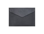 Koperta / koperty ozdobne C6 - PEARL CZARNY opk 10szt 150g m2   