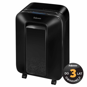 Niszczarka Fellowes LX200 CZARNA ścinki 4x12mm P-4 # 3 lata gwarancji