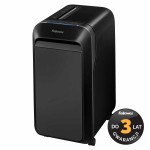 Niszczarka Fellowes LX220 CZARNA ścinki 4x12mm P-4 # 3 lata gwarancji 