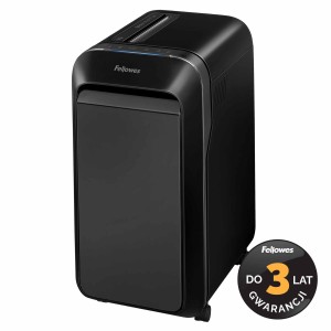 Niszczarka Fellowes LX221 CZARNA ścinki 2x12mm P-5 # 3 lata gwarancji 