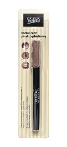 Pisak pędzelkowy metaliczny RÓŻOWE ZŁOTO grubość linii 1-7mm