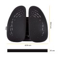 Fellowes profesjonalna podpórka pod plecy Premium Back Angel  www.niszczarka.net