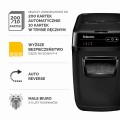 Niszczarka Fellowes AUTOMAX 200C ścinki 4x38mm P-4 www.niszczarka.net