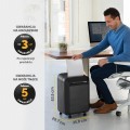 5050201_Niszczarka Fellowes LX211 CZARNA ścinki 2x12mm www.niszczarka.net