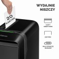 5050401_Niszczarka Fellowes LX221 CZARNA ścinki 2x12mm www.niszczarka.net
