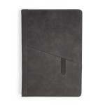 Notes Notatnik biurowy twardy w kratkę z kieszonką na telefon - O.NOTE Tokyo - 207 x 145 mm (A5) - czarny 