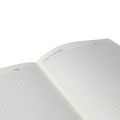 Notes Notatnik biurowy twardy w kratkę z kieszonką na telefon - O.NOTE Tokyo - 207 x 145 mm (A5) - czarny www.niszczarka.net