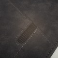 Notes Notatnik biurowy twardy w kratkę z kieszonką na telefon - O.NOTE Tokyo - 207 x 145 mm (A5) - czarny www.niszczarka.net