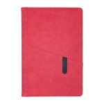 Notes Notatnik biurowy twardy w kratkę z kieszonką na telefon - O.NOTE Tokyo - 207 x 145 mm (A5) - czerwony