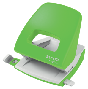 Dziurkacz Leitz NeXXt Recycle - 30 kartek ZIELONY