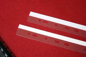 Wpinki / Samoprzylepne paski do wpinania termookładek do segregatora - O.STICKY FILESTRIP - 20 sztuk 