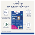 Identyfikator targowy Ekologiczny AVERY Zweckform - opakowanie 50 sztuk - Tekturowe holdery na identyfikatory XL z wkładami www.niszczarka.net
