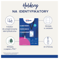 Identyfikator targowy AVERY Zweckform - opakowanie 10 kompletów - zestaw Holdery na identyfikatory XL ze smyczami i wkładami www.niszczarka.net