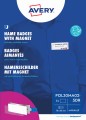 Badgepoint Polar20 - Identyfikator imienny z magnesem smag®, 70 x 30 mm AVERY Zweckform - zestaw 5 identyfikatorów + 18 wymiennych etykiet www.niszczarka.net