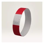 Opaski na rękę Avery Zveckform odporne na rozdarcia TYVEK® -TYVRD-50 - 19 x 256 mm, 50 arkuszy - czerwone