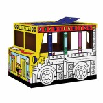 Domek FSC Autobus XXL do kolorowania dla dzieci - Fellowes Bankers Box
