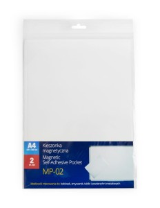 KIESZONKA MAGNETYCZNA A4,  220 x 305mm - opakowanie 2 szt 