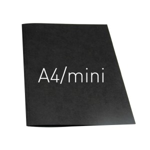  Termookładki miękkie - THERMOLINEN PLAIN (A4 pionowa) - 1,5 (mini) - CZARNY - 100 sztuk - OPUS