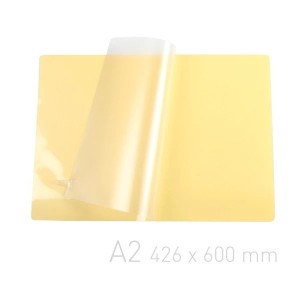 Folia laminacyjna samoprzylepna - O.POUCH Sticky - 426 x 600 mm (A2) - 80 mikronów / 25 sztuk OPUS 
