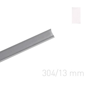  Kanał lakierowany - O.CHANNEL Art - 304 mm (A3+ poziomo, A4+ pionowo) - 13mm - 10 sztuk BIAŁY OPUS