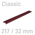  Kanał oklejany - O.CHANNEL Classic - 217 mm (A4+ poziomo, A5+ pionowo) - 32mm - 10 sztuk BORDOWY OPUS