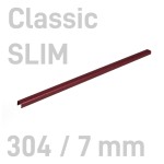 Kanał oklejany - O.CHANNEL Classic SLIM - 304 mm (A3+ poziomo, A4+ pionowo) - 7mm - 10 sztuk BORDOWY OPUS