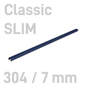 Kanał oklejany - O.CHANNEL Classic SLIM - 304 mm (A3+ poziomo, A4+ pionowo) - 7mm - 10 sztuk NIEBIESKI OPUS