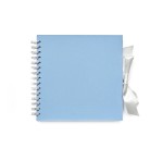 Album do zdobienia  BŁĘKITNY 35 kartek 205x205mm - Galeria Papieru