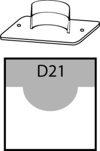 Nóż  D21 / 21mm O.CORNER CUTTER+ BLADE OPUS