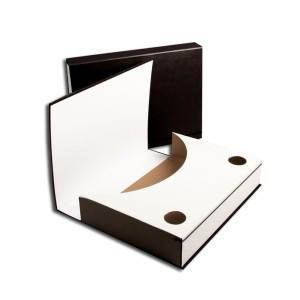 Teczka ofertowa Teczka na dokumenty zamykana na gumkę - Document BOX Classic 30mm / 320 x 235 mm (A4+) - 10 sztuk - czarny OPUS 